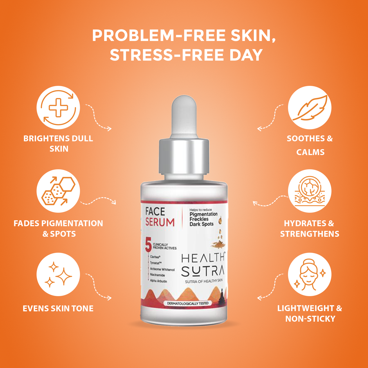 Face Serum for Pigmentation, Freckles & Dark Spots - 30ml